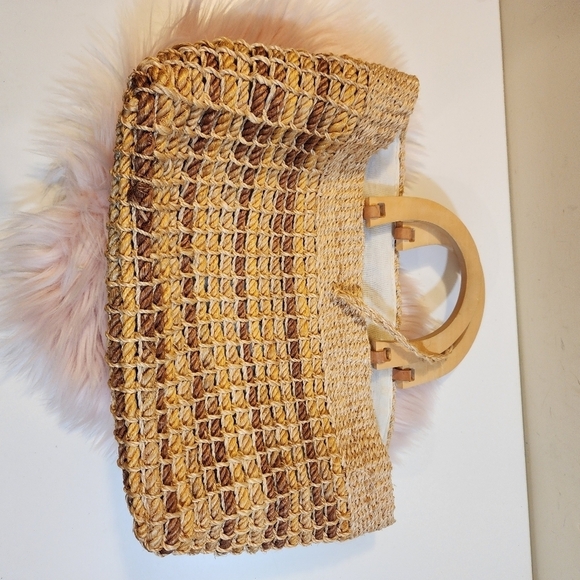 Talbots straw bag - Picture 8 of 8